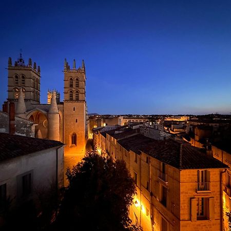 Ferienwohnung La Terrasse, Vue Sur Les Toits De Montpellier Exterior foto