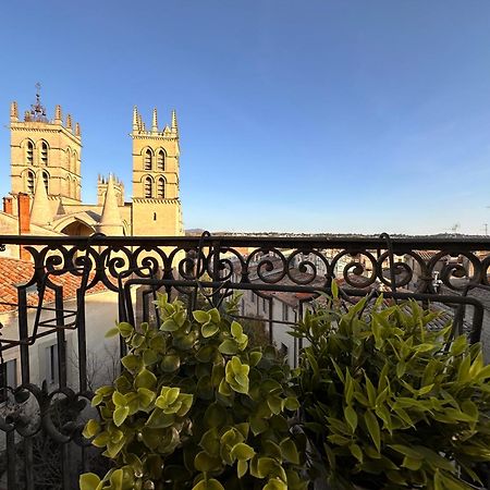 Ferienwohnung La Terrasse, Vue Sur Les Toits De Montpellier Exterior foto