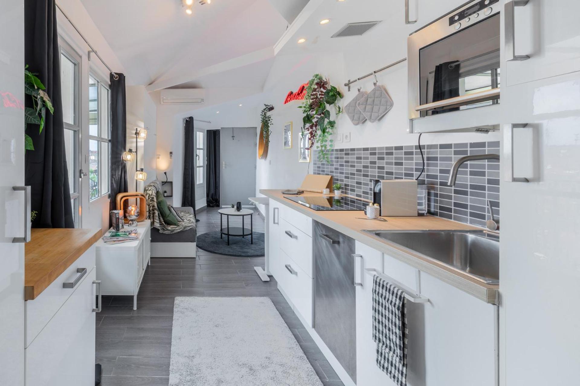 Ferienwohnung La Terrasse, Vue Sur Les Toits De Montpellier Exterior foto